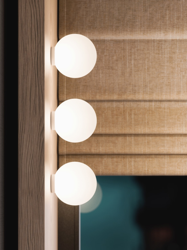 Lumi Sfera F07 - Lampada a parete/soffitto