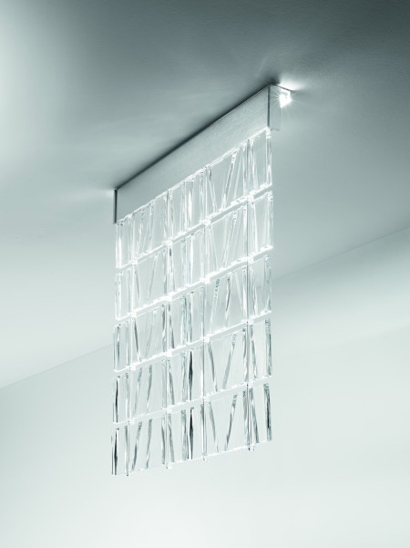 Tile L1 (Strip LED) D95 - Lampada a soffitto