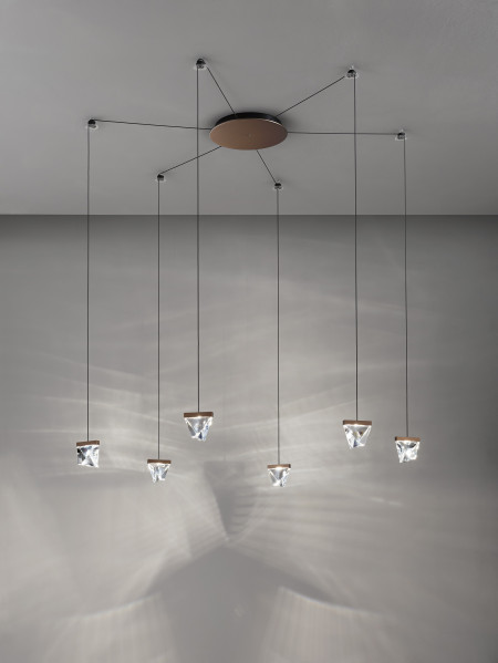 Tripla F41 - Lampada a parete/soffitto