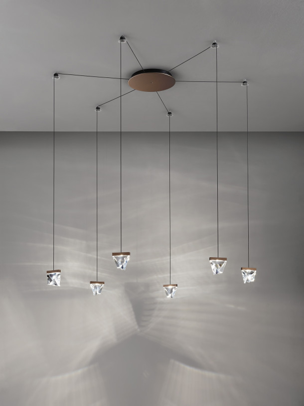 Tripla F41 - Lampada a parete/soffitto